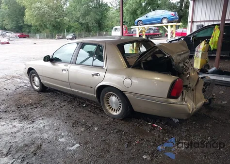 1999 Mercury Grand Marquis Ls из США, поврежденный, VIN 2MEFM75W4XX610465